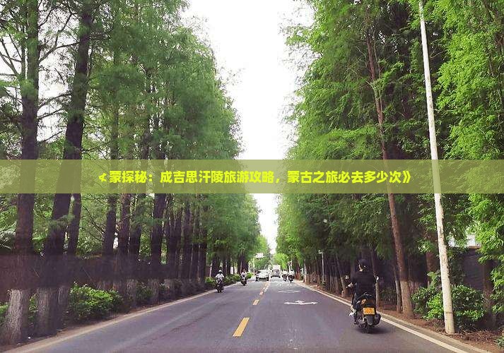 ≮蒙探秘：成吉思汗陵旅游攻略，蒙古之旅必去多少次》