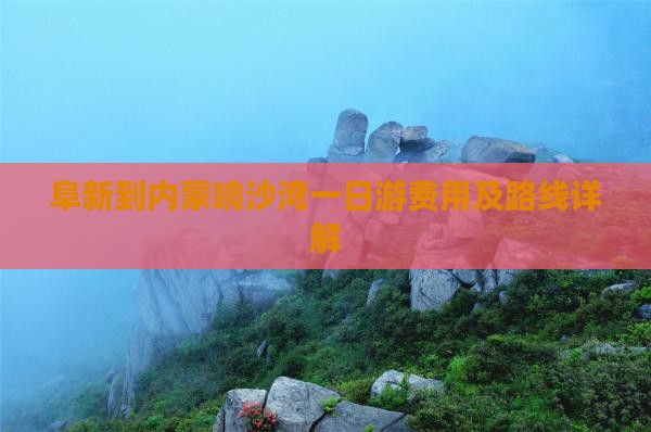 阜新到内蒙响沙湾一日游费用及路线详解