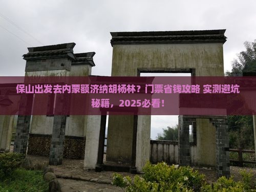 保山去内蒙额济纳胡杨林门票