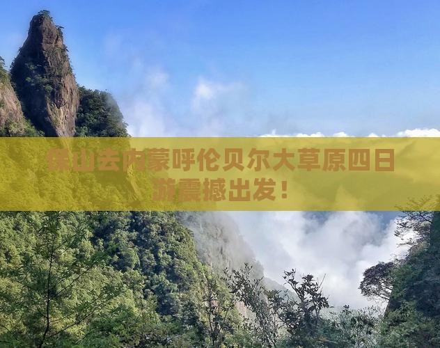 保山去内蒙呼伦贝尔大草原四日游