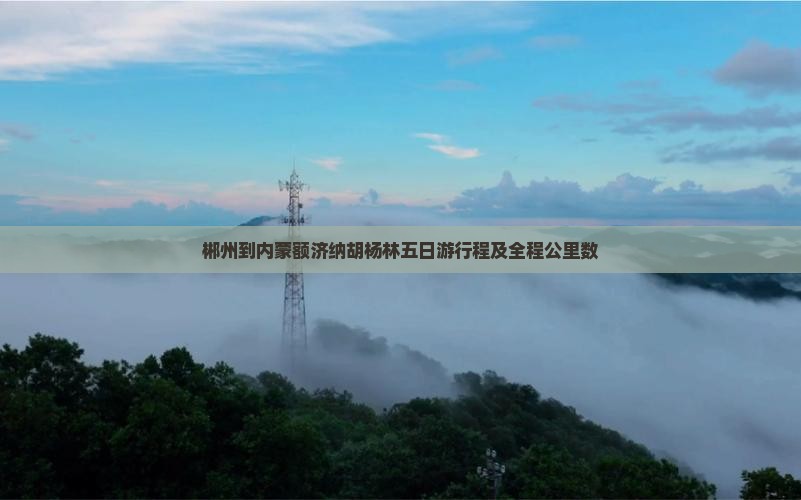郴州到内蒙额济纳胡杨林五日游行程及全程公里数 郴州到内蒙额济纳胡杨林五日游行程及全程公里数
