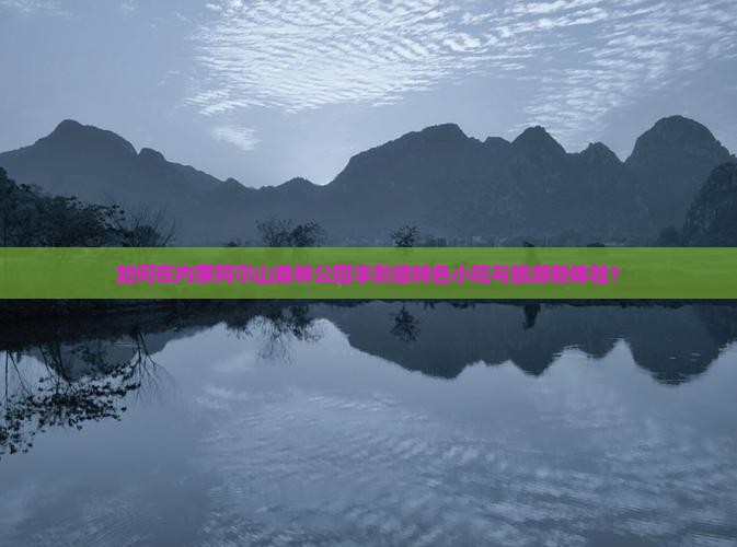如何在内蒙阿尔山森林公园享剩德特色小吃与旅游新体验？