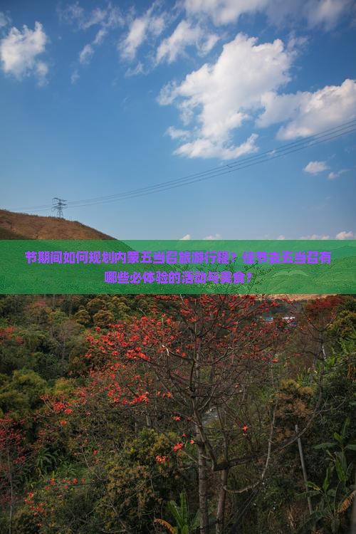 节期间如何规划内蒙五当召旅游行程？佳节去五当召有哪些必体验的活动与美食？