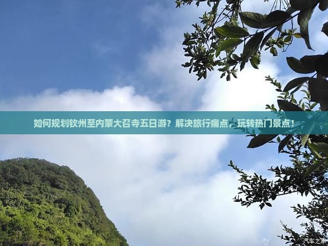 如何规划钦州至内蒙大召寺五日游？解决旅行痛点，玩转热门景点！