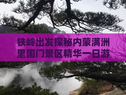 铁岭出发探秘内蒙满洲里国门景区精华一日游