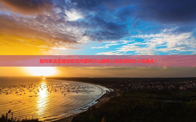 如何解决无锡游客在内蒙阿尔山森林公园旅游时的小吃痛点？