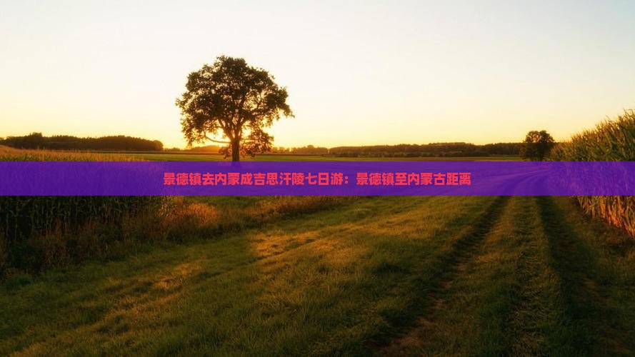 景德镇去内蒙成吉思汗陵七日游：景德镇至内蒙古距离