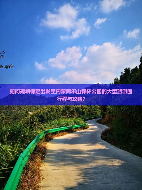 如何规划保定出发至内蒙阿尔山森林公园的大型旅游团行程与攻略？