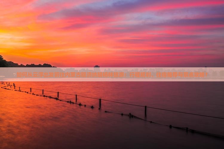 如何从云浮出发前往内蒙古额济纳胡杨林旅游：行程规划、住宿推荐与景点攻略？