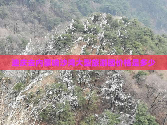 迪庆去内蒙响沙湾大型旅游团价格是多少