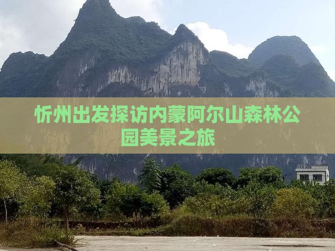 忻州出发探访内蒙阿尔山森林公园美景之旅