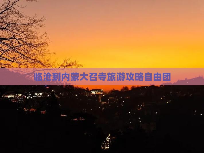 临沧到内蒙大召寺自由团