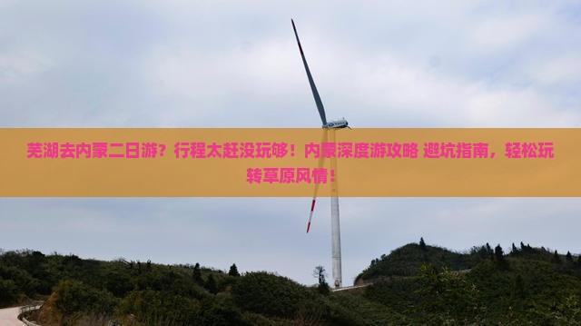 芜湖去内蒙二日游