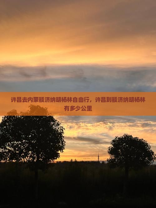 许昌去内蒙额济纳胡杨林自由行