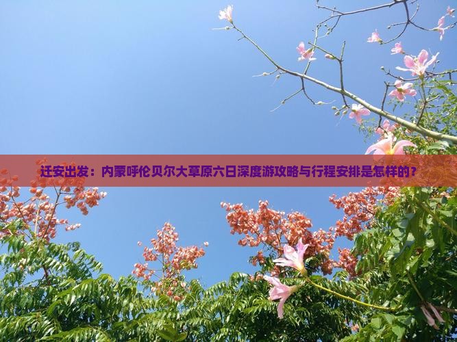 迁安出发：内蒙呼伦贝尔大草原六日深度游攻略与行程安排是怎样的？
