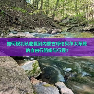 如何规划从临夏到内蒙古呼伦贝尔大草原的自由行路线与行程？
