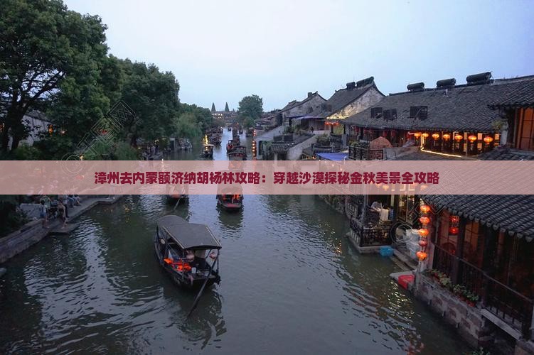 漳州去内蒙额济纳胡杨林攻略：穿越沙漠探秘金秋美景全攻略