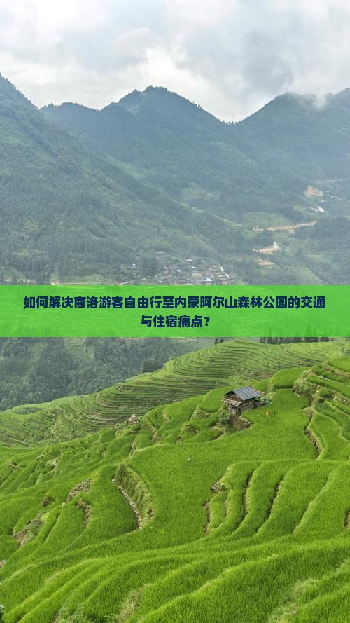 如何解决商洛游客自由行至内蒙阿尔山森林公园的交通与住宿痛点？