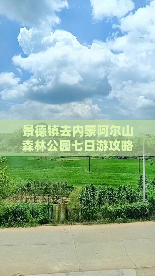 景德镇去内蒙阿尔山森林公园七日游攻略