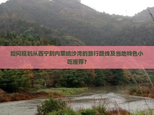 如何规划从西宁到内蒙响沙湾的旅行路线及当地特色小吃推荐？