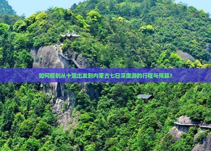 如何规划从十堰出发到内蒙古七日深度游的行程与预算？