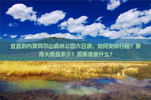 宜昌到内蒙阿尔山森林公园六日游，如何安排行程？费用大概是多少？需要准备什么？