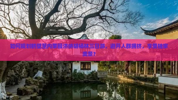 如何规划鹤壁至内蒙额济纳胡杨林三日游，避开人群拥挤，享受独家美景？
