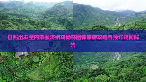 日照出发至内蒙额济纳胡杨林团体旅游攻略与预订疑问解答