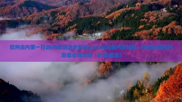 钦州去内蒙一日游