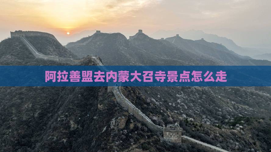 阿拉善盟去内蒙大召寺景点