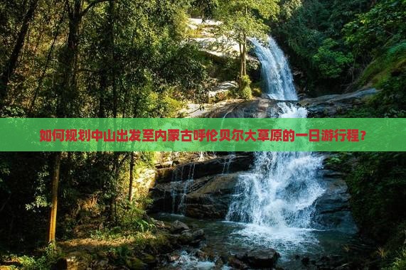 如何规划中山出发至内蒙古呼伦贝尔大草原的一日游行程？