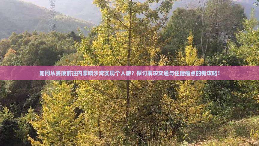 如何从娄底前往内蒙响沙湾实现个人游？探讨解决交通与住宿痛点的新攻略！