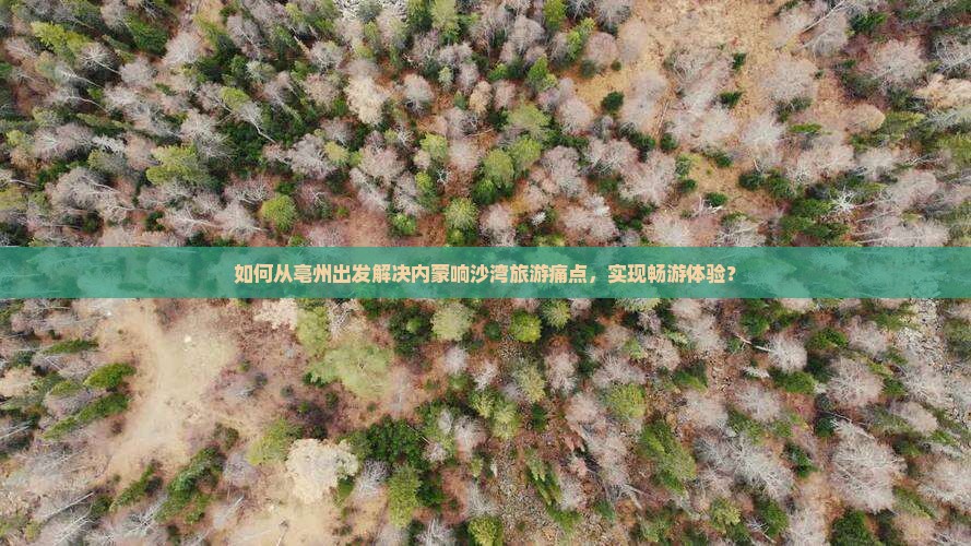 如何从亳州出发解决内蒙响沙湾旅游痛点，实现畅游体验？