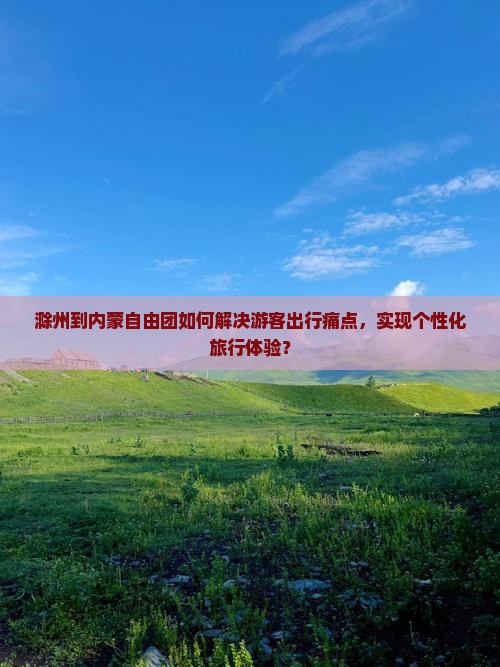 滁州到内蒙自由团如何解决游客出行痛点，实现个性化旅行体验？