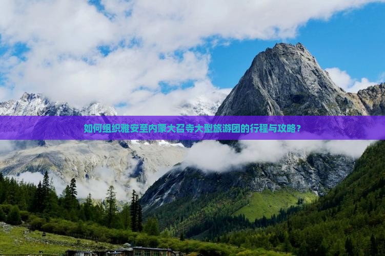 如何组织雅安至内蒙大召寺大型旅游团的行程与攻略？