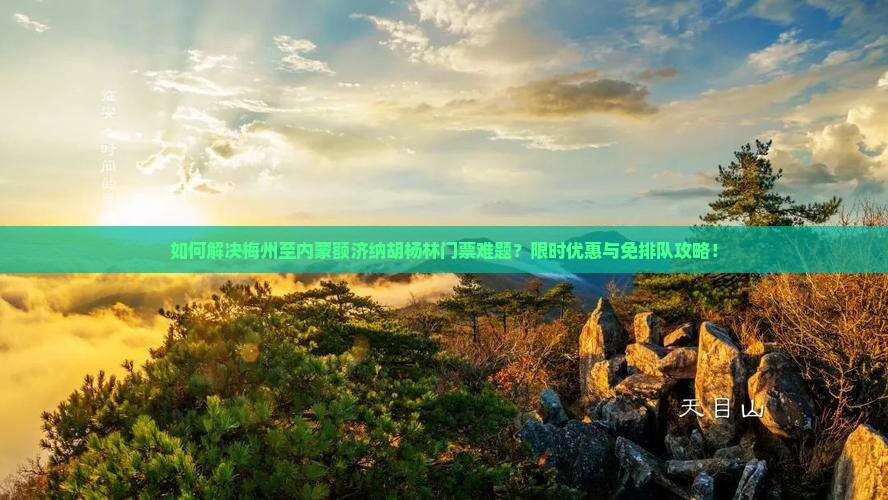 如何解决梅州至内蒙额济纳胡杨林门票难题？限时优惠与免排队攻略！