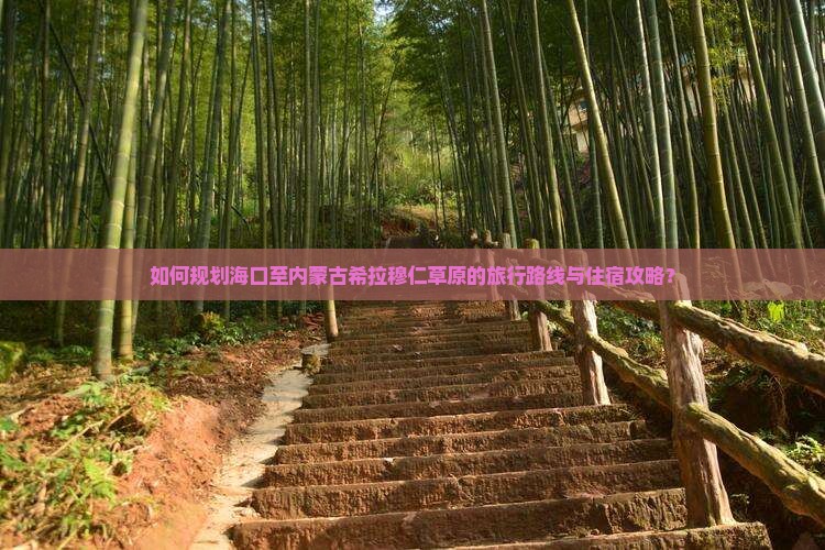 如何规划海口至内蒙古希拉穆仁草原的旅行路线与住宿攻略？