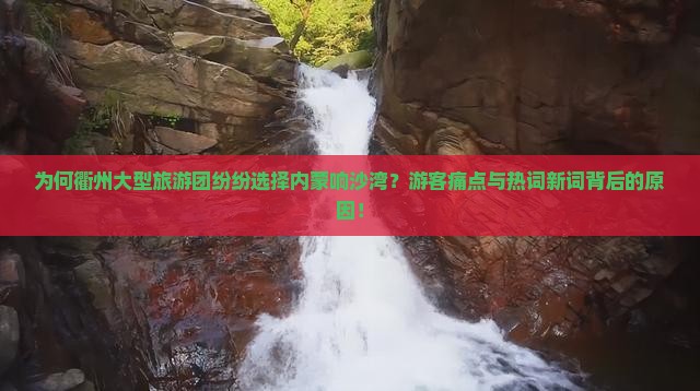 为何衢州大型旅游团纷纷选择内蒙响沙湾？游客痛点与热词新词背后的原因！