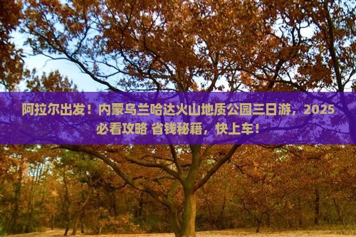 阿拉尔到内蒙乌兰哈达火山地质公园三日游
