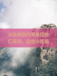张掖到内蒙希拉穆仁草原旅游小吃