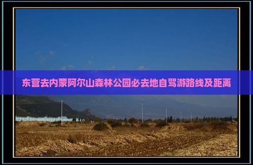 东营去内蒙阿尔山国家森林公园必去地