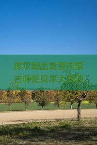 库尔勒出发至内蒙古呼伦贝尔大草原六日深度游攻略及必体验活动全解析？