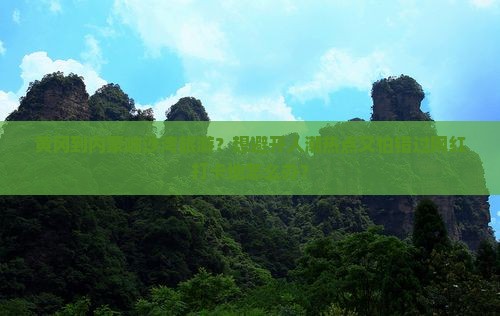 黄冈到内蒙响沙湾旅游？想避开人潮热点又怕错过网红打卡地怎么办？