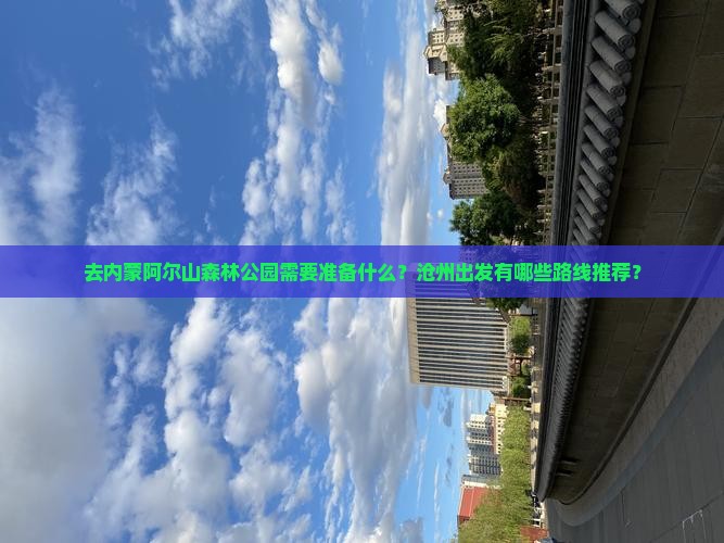去内蒙阿尔山森林公园需要准备什么？沧州出发有哪些路线推荐？