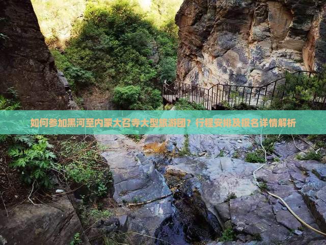 如何参加黑河至内蒙大召寺大型旅游团？行程安排及报名详情解析