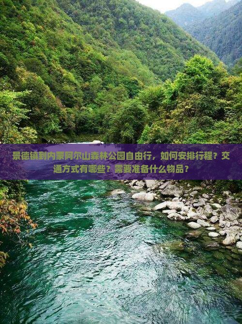 景德镇到内蒙阿尔山森林公园自由行，如何安排行程？交通方式有哪些？需要准备什么物品？