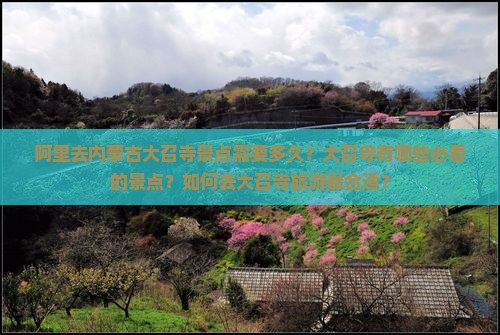 阿里去内蒙古大召寺景点需要多久？大召寺有哪些必看的景点？如何去大召寺旅游最合适？