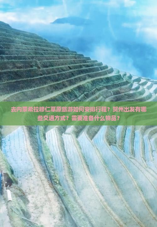 去内蒙希拉穆仁草原旅游如何安排行程？贺州出发有哪些交通方式？需要准备什么物品？