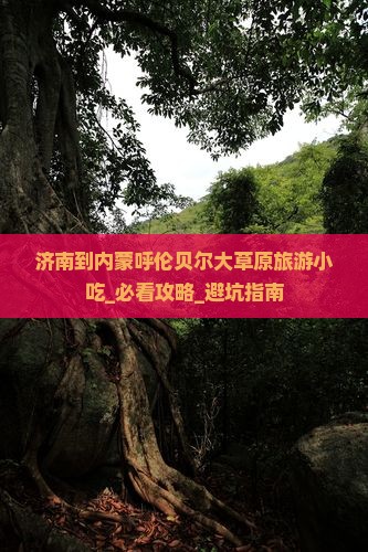 济南到内蒙呼伦贝尔大草原旅游小吃