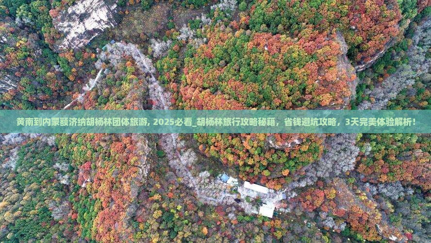 黄南到内蒙额济纳胡杨林团体旅游